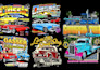 draw custom car vector illustration for tshirt, or logo